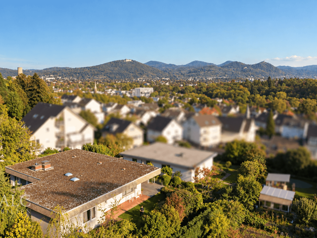 Blick auf das Siebengebirge