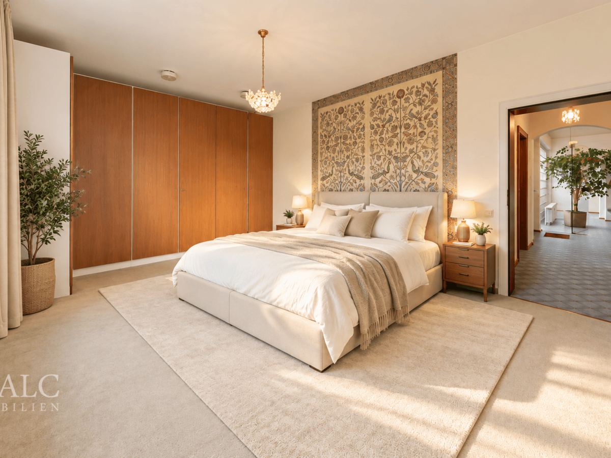 Schlafzimmer OG KI-gestaged