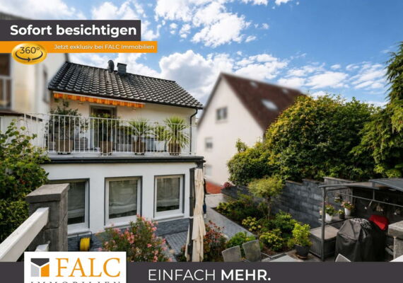 Außenansicht mit Terrasse