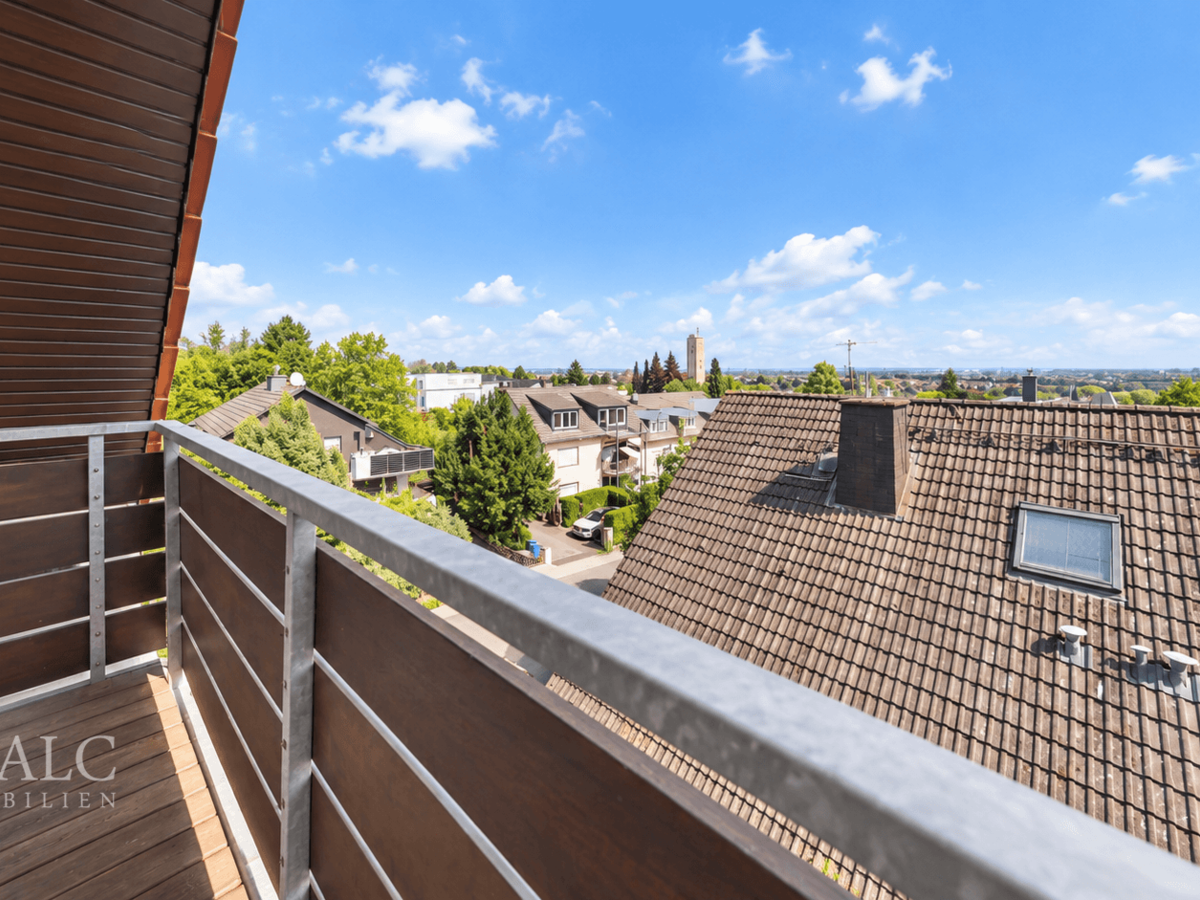 Balkon mit Aussicht