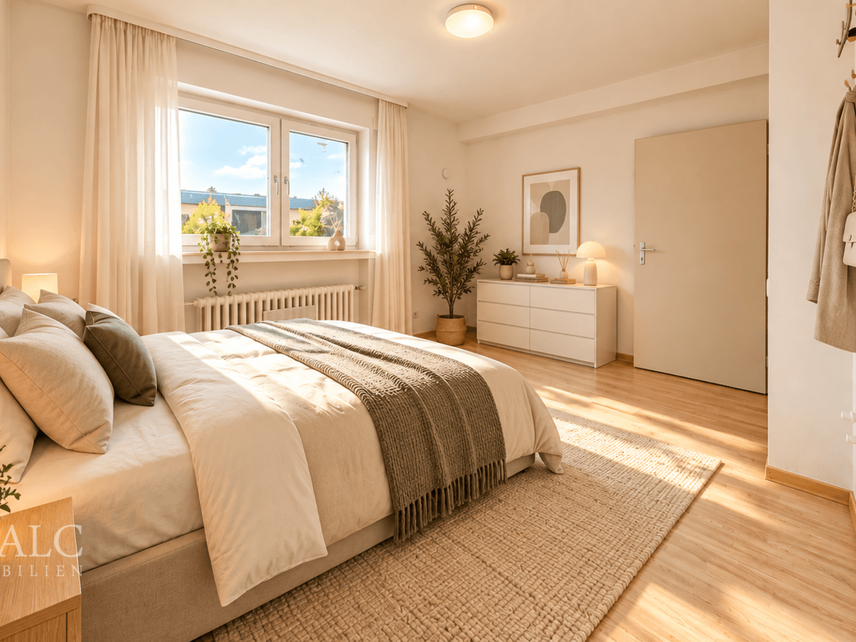 Schlafzimmer EG KI-gestaged
