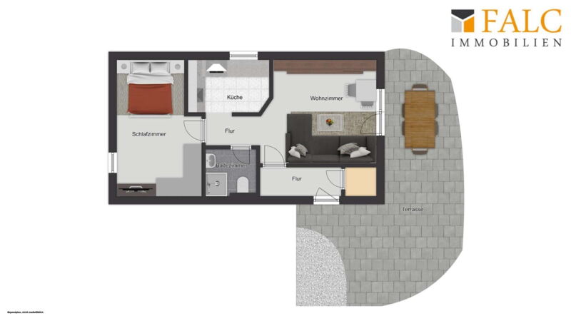 Außenbereich Einliegerwohnung 