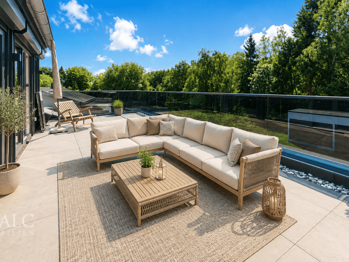 Dachterrasse