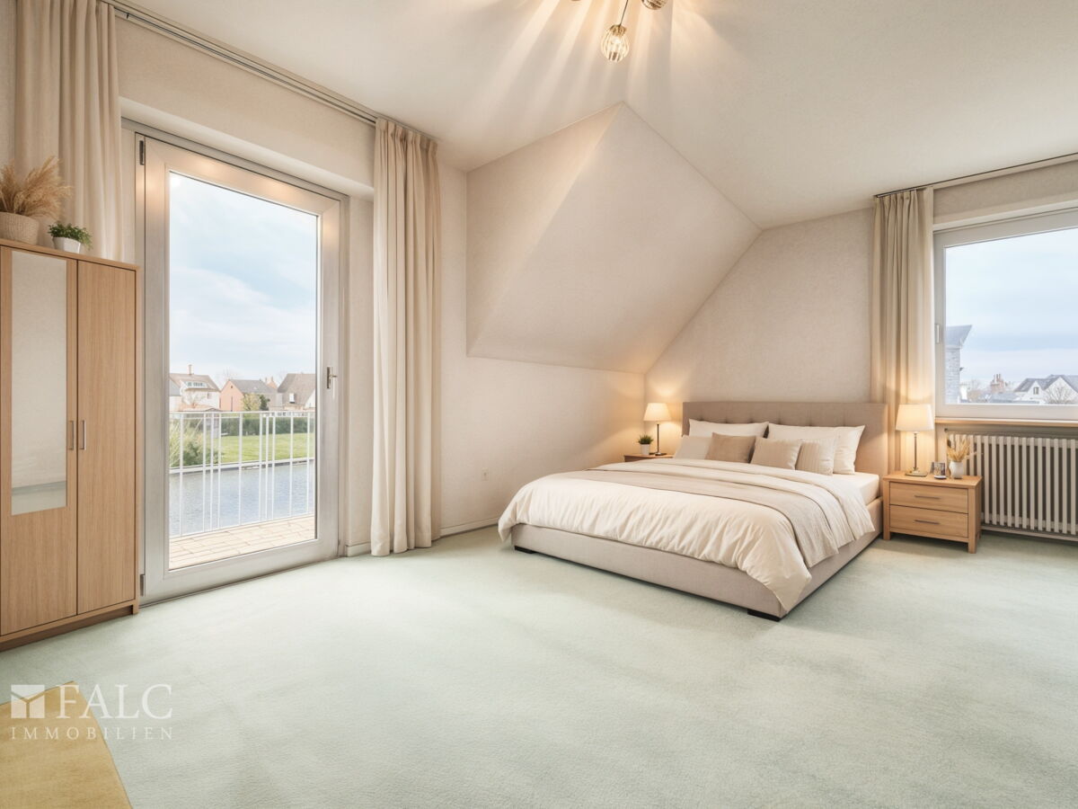 Elternschlafzimmer OG Visualisiert